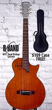 Solid Mahogany Body Acoustic-Electric Dual Pickup Cedar Top B-Band MTC 
