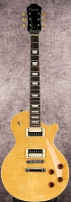 X500 Natural Top LP Style Guitar Mahogany Back Maple Top GFS Pickups- First Quality    