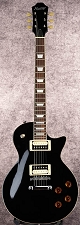 X505 Black LP Style Guitar Mahogany Back GFS Humbuckers, Arched Top- First Quality   