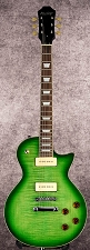 X560 Greenburst, P90 Pickups LP Style Guitar Mahogany Back Maple Top- First Quality